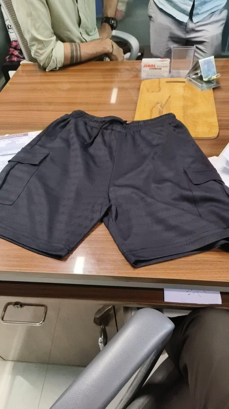 Men's Cotton Casual Cargo Shorts (Pack of 3)