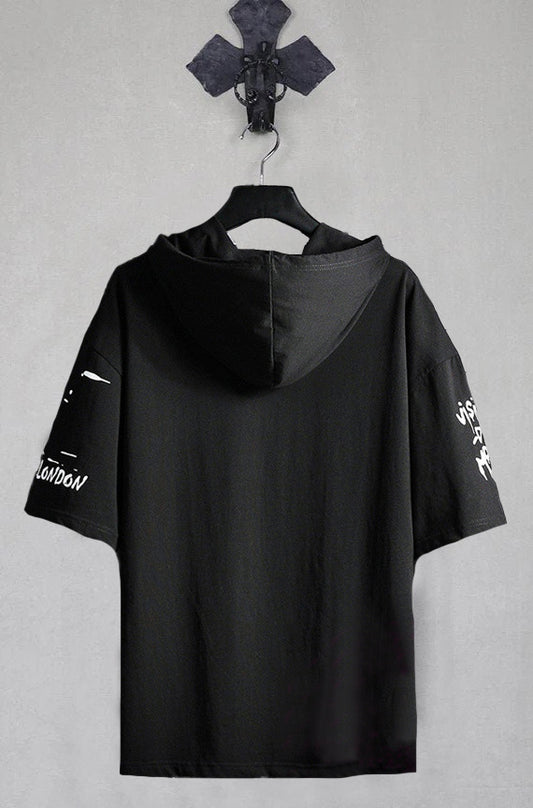 Men's Casual Cotton Printed Hoodie