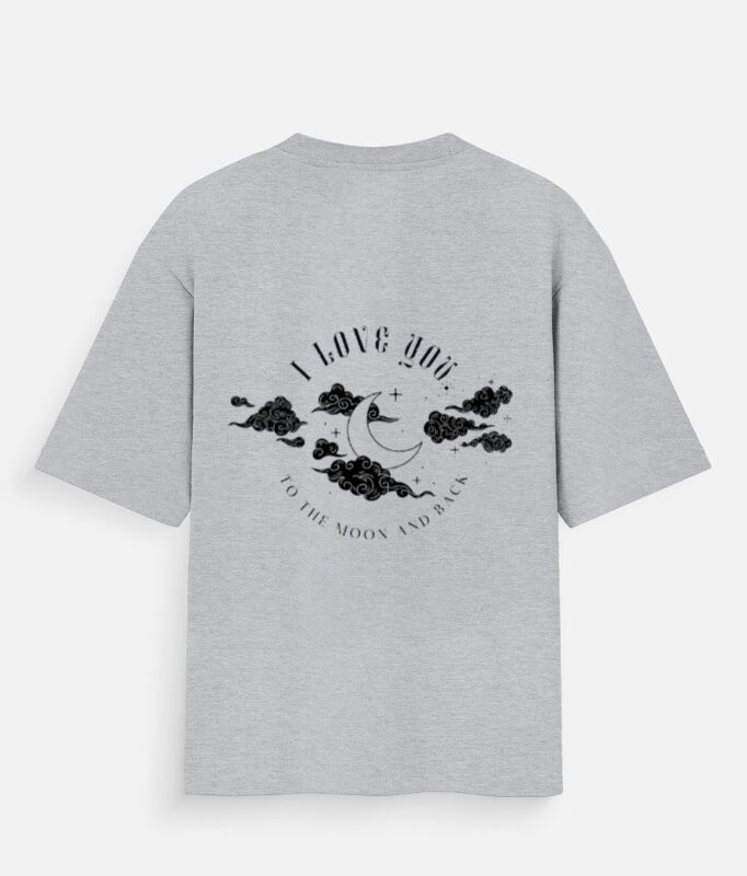 I LOVE YOU | Oversized Unisex T-Shirt