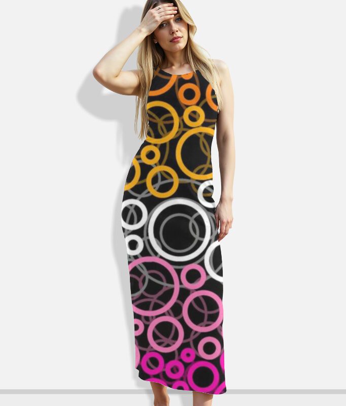 The Signature All-Over Print Bodycon Dress
