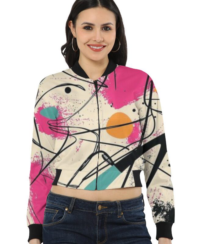 Vivid Vogue Premium Women's Bomber Jacket