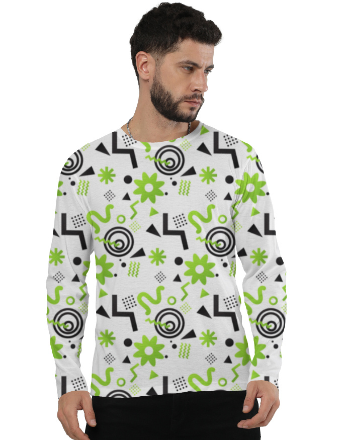 Men's EvoPrint Full Sleeve Tee