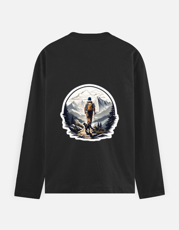 Neo Layer Men’s Full Sleeve T-Shirt - Image 3