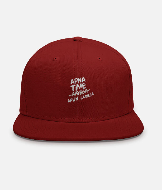 Flat Visor 6-Panel Snapback Cap