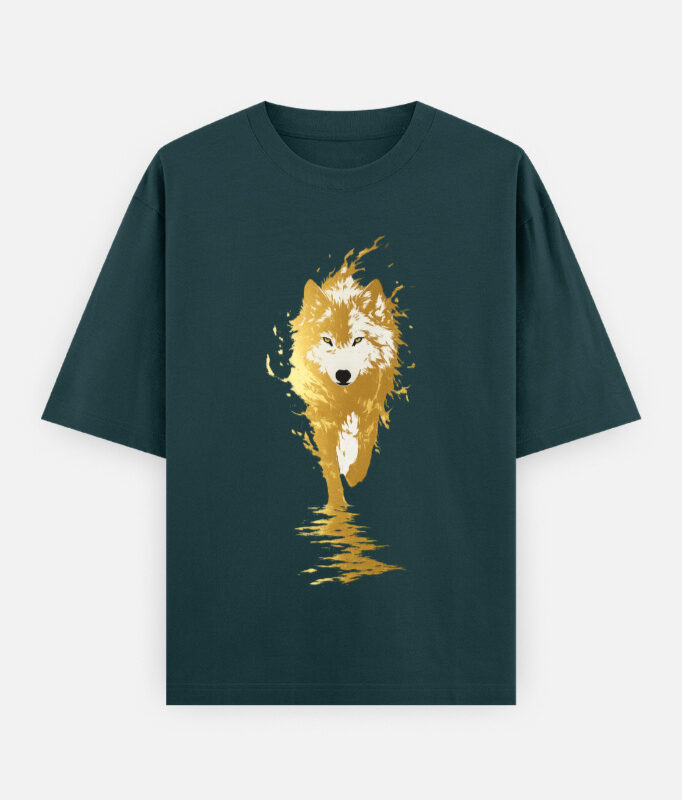 OC'S Lion Oversized Unisex T-Shirt