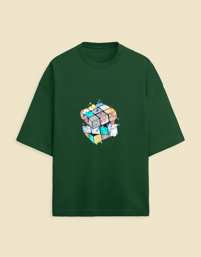 OC Unisex World Cube T-Shirt - Image 7