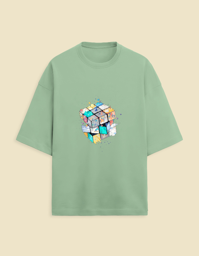 OC Unisex World Cube T-Shirt - Image 8