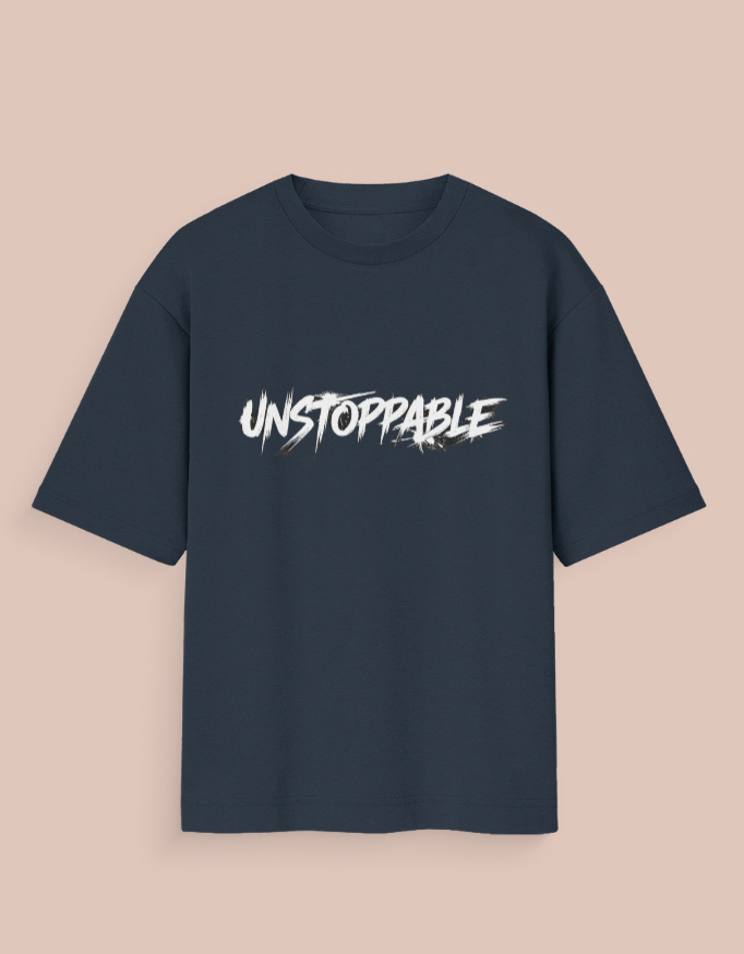 GenZ UnStoppable Oversized T-Shirt