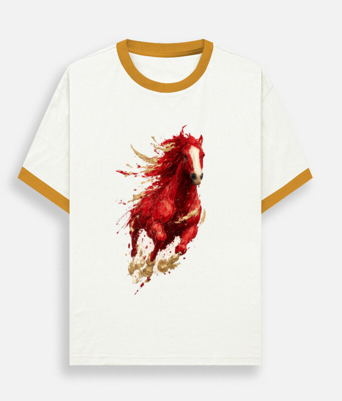 OC's Unisex Horse Ringer T-Shirt